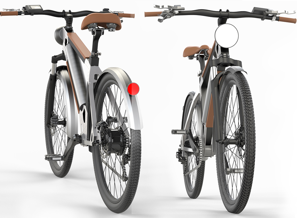 Hybrid glue-rivet joint technology are used instead of Avial e-Bikes frame welding